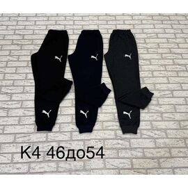 Фотография Штаны спортивные мужские K4 d.grey р.46-54 "Faraon" недорого оптом от прямого поставщика