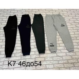 Фотография Штаны спортивные мужские K7P khaki р.46-54 "Faraon" недорого оптом от прямого поставщика