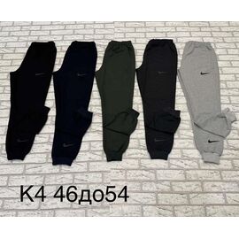 Фотография Штаны спортивные мужские K4N black р.46-54 "Faraon" недорого оптом от прямого поставщика