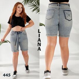 Фотография Шорты женские 445 grey р.28-33 "Beki" недорого оптом от прямого поставщика