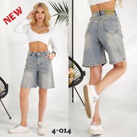 Фотография Шорты женские 4-014 l.blue р.25-30 "Beki" недорого оптом от прямого поставщика