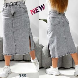 Спідниця жіноча 350 grey р.32-42 "Beki" недорого оптом від прямого постачальника