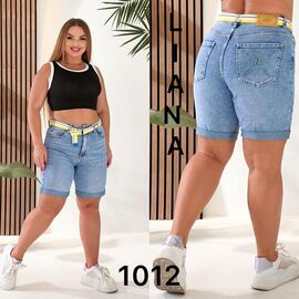 Фотография Шорты женские 1012-1 l.blue р.28-33 "Beki" недорого оптом от прямого поставщика