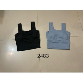 Топ жіночий 2483 grey р.S-2XL "NewJeans" недорого оптом від прямого постачальника