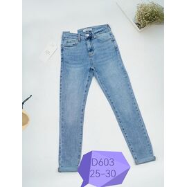 Джинси жіночі D603 l.blue р.25-30 "NewJeans" недорого оптом від прямого постачальника
