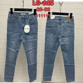 Джинси жіночі LG145 blue р.28-33 "NewJeans" недорого оптом від прямого постачальника