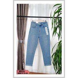 Джинси жіночі W511 l.blue р.25-30 "NewJeans" недорого оптом від прямого постачальника