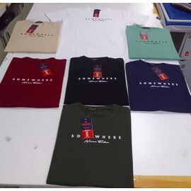 Футболка чоловіча CM46 navy р.44-52 "Comeor" недорого оптом від прямого постачальника