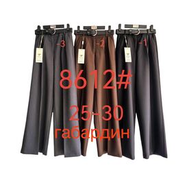 Фотография Брюки женские 8612-1 black р.28-33 "Fudeyan" недорого оптом от прямого поставщика