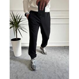 Фотография Штаны спортивные мужские 0577 black р.46-56 "Faraon" недорого оптом от прямого поставщика