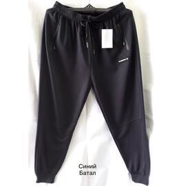 Фотография Штаны спортивные мужские 2419 navy р.58-66 "Faraon" недорого оптом от прямого поставщика