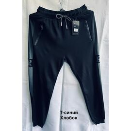 Фотография Штаны спортивные мужские 3009 navy р.M-3XL "Faraon" недорого оптом от прямого поставщика