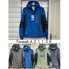 Фотография Ветровка мужская A21136 l.blue р.M-3XL "Faraon" недорого оптом от прямого поставщика