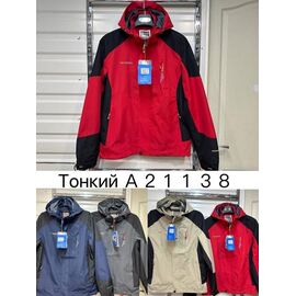 Фотография Ветровка мужская A21138 red р.M-3XL "Faraon" недорого оптом от прямого поставщика