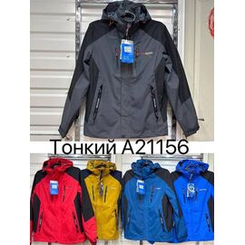Фотография Ветровка мужская A21156 grey р.M-3XL "Faraon" недорого оптом от прямого поставщика