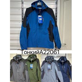 Фотография Ветровка мужская A22061 navy р.M-3XL "Faraon" недорого оптом от прямого поставщика