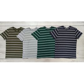 Фотография Футболка мужская 0001 black-white р.48-56 "Imlion" недорого оптом от прямого поставщика