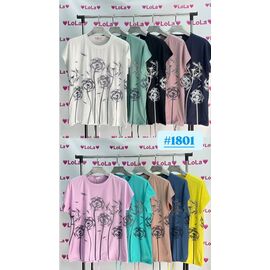 футболка жіноча 1801 mix р.56 "Lola" недорого оптом від прямого постачальника