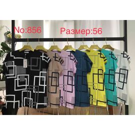 футболка жіноча 856 mix р.56 "Lola" недорого оптом від прямого постачальника