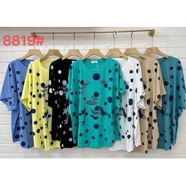 футболка жіноча 8819 mix р.60-62 "Lola" недорого оптом від прямого постачальника