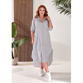 Сукня літня жіноча LL14 grey р.L-3XL "Lola" недорого оптом від прямого постачальника