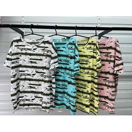 футболка жіноча LL16 mix р.56-58 "Lola" недорого оптом від прямого постачальника