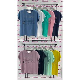 футболка жіноча LL17 mix р.56 "Lola" недорого оптом від прямого постачальника