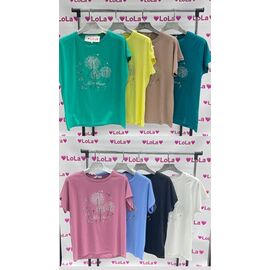 футболка жіноча LL19 mix р.56 "Lola" недорого оптом від прямого постачальника