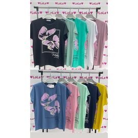 футболка жіноча LL21 mix р.56 "Lola" недорого оптом від прямого постачальника