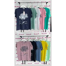 футболка жіноча LL22 mix р.56 "Lola" недорого оптом від прямого постачальника