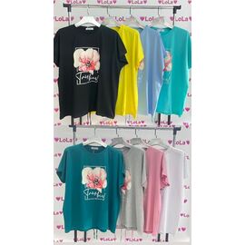 футболка жіноча LL24 mix р.58-60 "Lola" недорого оптом від прямого постачальника