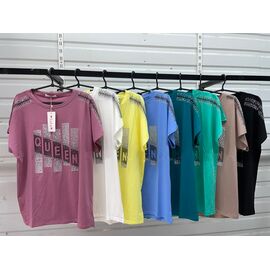 футболка жіноча LL35 mix р.56 "Lola" недорого оптом від прямого постачальника