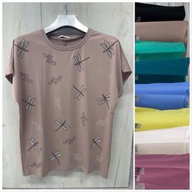 футболка жіноча LL38 mix р.56 "Lola" недорого оптом від прямого постачальника