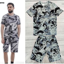 Фотография Костюм мужской 7035 l.grey р.48-56 "Imlion" недорого оптом от прямого поставщика