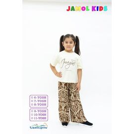 Фотография Костюм детский на девочку JK001-1 beige р.9-11 "Imlion" недорого оптом от прямого поставщика
