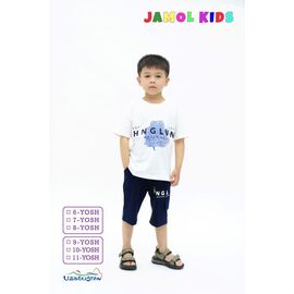 Фотография Костюм детский на мальчика JK002 white р.6-8 "Imlion" недорого оптом от прямого поставщика