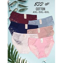 Фотография Трусы женские 822 mix р.4XL-6XL "Redoor" недорого оптом от прямого поставщика