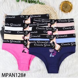 Фотография Трусы женские 128 mix р.L-2XL "Redoor" недорого оптом от прямого поставщика