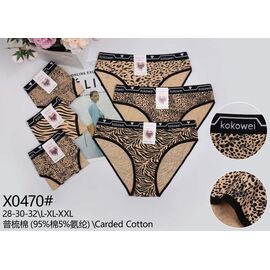 Фотография Трусы женские X0470 mix р.L-2XL "Redoor" недорого оптом от прямого поставщика