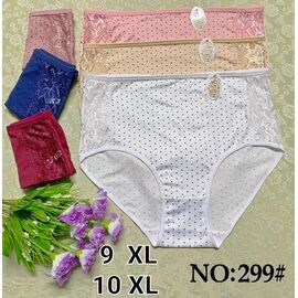 Фотография Трусы женские 299 mix р.9XL-10XL "Redoor" недорого оптом от прямого поставщика