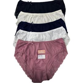 Фотография Трусы женские 9214 mix р.2XL-4XL "Anibur" недорого оптом от прямого поставщика