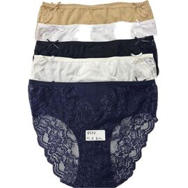 Фотография Трусы женские 9377 mix р.XL-3XL "Anibur" недорого оптом от прямого поставщика