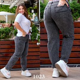 Фотография Джинсы женские 1023 d.grey р.30-36 "Beki" недорого оптом от прямого поставщика