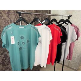 футболка жіноча LL78 mix р.54-56 "Lola" недорого оптом від прямого постачальника