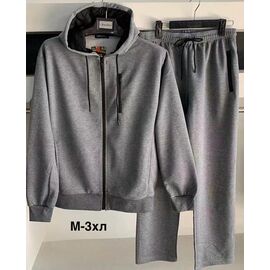 Фотография Костюм спортивный мужской 2383 l.grey р.M-2XL "Faraon" недорого оптом от прямого поставщика