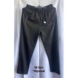 Фотография Штаны спортивные мужские 7115 black р.M-3XL "Faraon" недорого оптом от прямого поставщика