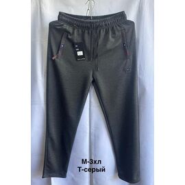 Фотография Штаны спортивные мужские 7115 d.grey р.M-3XL "Faraon" недорого оптом от прямого поставщика