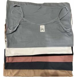 Фотография Майка женская 6620 mix р.M-2XL "Anibur" недорого оптом от прямого поставщика