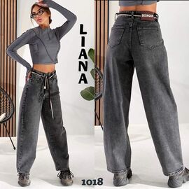 Фотография Джинсы женские 1018 grey р.25-30 "Beki" недорого оптом от прямого поставщика