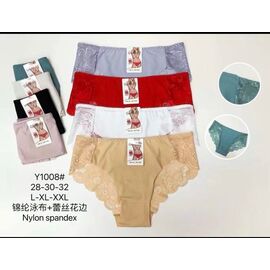 Труси жіночі Y1008 mix р.L-2XL "Redoor" недорого оптом від прямого постачальника